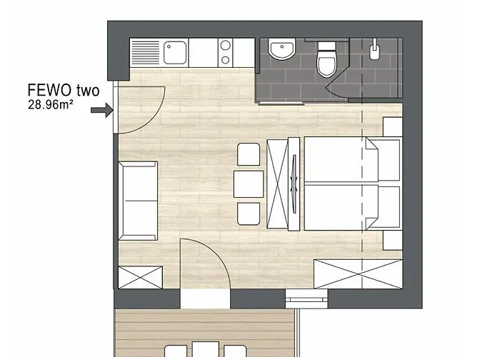 Apartamento Seegut Kuebler *